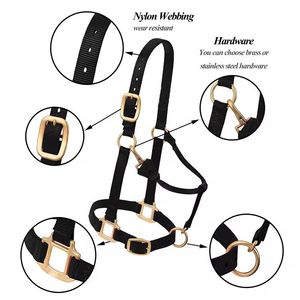 Cabestro para Caballo de Agarre Fuerte - Equipo de Establos Seguro y Antideslizante, Material de Nylon y PP, Ligero y Cómodo - Product Image 6