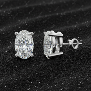 Diamant de culture ovale de qualité supérieure DEF VVS VS1 1 à 4 carats, fournisseur de bijoux en diamant en vrac en gros, Inde - Product Image 2