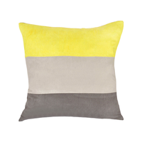 RAHULGAMA exporte 100% housses de coussin en soie brodées oreillers décoratifs à motif de points avec feuilles imprimées dessin animé pour la décoration intérieure