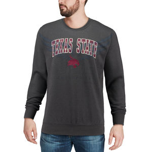 Sudadera de Alta Calidad de la Universidad Estatal de Texas, Sudadera de Cuello Redondo para Hombre, Sudadera de Felpa con Logotipo Personalizado Estampado, Sudadera de Algodón - Product Image 3