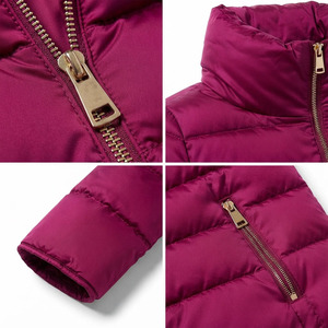 Custom Design Puffer <b>Jacket</b> <b>Womens</b> <b>Lightweight</b> Skin Friendly Fabric Smooth Texture Blended Material <b>Women</b> <b>Jacket</b> Wholesale Price - Product Image 3