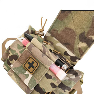 Bolsa de primeros auxilios portátil de cuero al por mayor con estuche médico de emergencia impermeable para camping y senderismo a la venta a un precio razonable. - Product Image 4