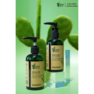 Nocas Most 150ml Vietnam – Gel Douche Nettoyant Doux aux Herbes pour Femme, Extrait Naturel de Nopalea Cactus, Tous Types de Peau et Cheveux - Product Image 6