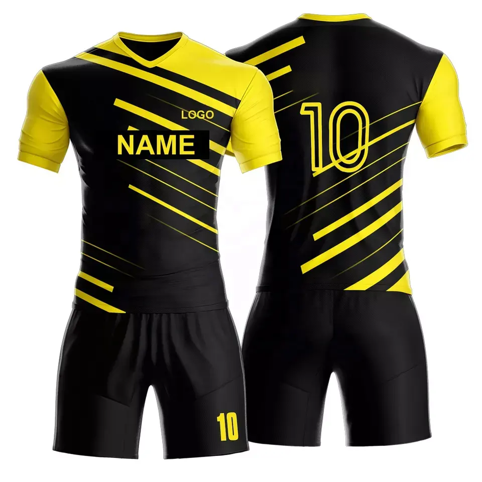 Nieuwste 2022 2023 Sportkleding Broek Shirt Set Kwaliteit Training Slijtage Voetbal Uniform Voetbal Jersey