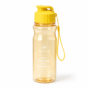 ขวดน้ำพลาสติก PET ปลอดสาร BPA ขนาด 550 มล. แบบสปอร์ต พร้อมฝาปิดแบบพลิกและสายสะพาย รับผลิตตามสั่งพร้อมโลโก้ โรงงานเวียดนาม - Product Image 3