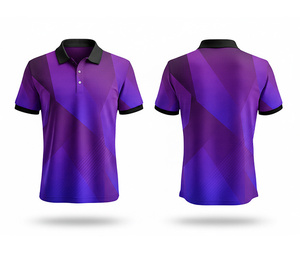 Custom Full Sublimation Polo Jersey for Sports Teams for Men Women Youth Quick-Dry Dry-Fit Active Polo - Product Image 6