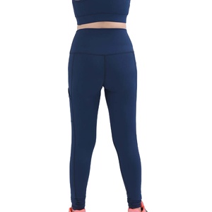 กางเกงเลกกิ้งออกกำลังกายสำหรับเล่นโยคะของผู้หญิงกางเกงเลกกิ้งกีฬาดีไซน์ออกแบบได้ตามต้องการทำจากผ้าฝ้าย100% - Product Image 1
