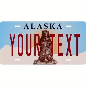 Targa Personalizzata CIFbuy California Golden State con Testo Personalizzato e Design Iconico, Insegna Decorativa con TikTok per Temu - Product Image 1