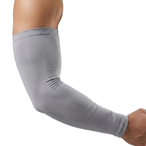 SUQAINA FASHION GARMENTS Manchon de compression premium pour coude avec logo personnalisé – Respirant 100 % polyester, soutien pour femme, idéal pour la gym - Product Image 3