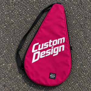 Sac de raquette de squash personnalisé avec logo imprimé, fermeture éclair et bandoulière réglable pour le transport d'équipements sportifs, commande en gros - Product Image 2