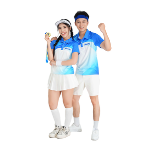 เสื้อกีฬาโพลีเอสเตอร์พิมพ์ลายแบบยูนิเซ็กซ์ คอเสื้อปรับแต่งได้ ระบายอากาศได้ดี เหมาะสำหรับกิจกรรมกลางแจ้ง ชุดทีม ชุดยูนิฟอร์ม ชุดฝึกซ้อม - Product Image 1