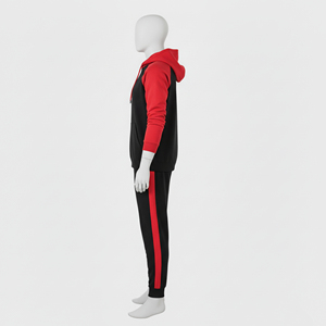 Conjunto Deportivo Informal de Invierno para Hombre Joven, con Capucha, 100% Algodón, Felpa, para Gimnasio - Product Image 4