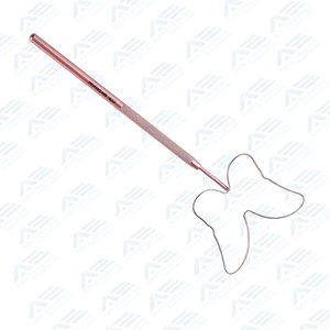 Miroir d'inspection portable pour cils effet papillon, anti-déformation, outil de beauté pour la racine des cils, outil d'inspection de maquillage - Product Image 5