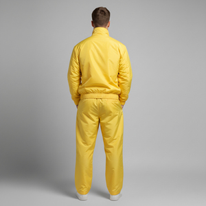 Vêtements streetwear sur mesure, ensemble 2 pièces homme, veste et jogging, color block, usage quotidien, 100% nylon, coupe-vent et imperméable. - Product Image 6