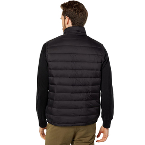 Gilets matelassés personnalisés avec logo, vestes d'équitation rembourrées, vêtements d'hiver décontractés pour l'extérieur, gilets matelassés pour hommes. - Product Image 3