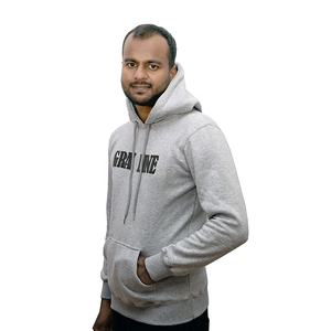 Sudadera con Capucha de Alta Calidad para Hombre, Personalizada con Logotipo Impreso en 3D, Talla Estadounidense, 100% Algodón, Estilo Liso - Product Image 5