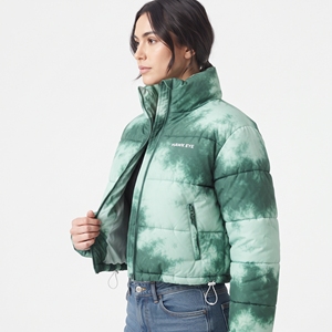 Nouvelle Veste d'Hiver Matelassée à Capuche pour Femme, Imprimée par Sublimation Personnalisée, Rembourrée, Tendance, Décontractée, pour l'Extérieur - Product Image 3