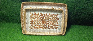 ชุดถาดเปลือกหอยมุกทำมือแบบดั้งเดิม ดีไซน์มุกแท้ สวยงาม ใช้งานได้หลากหลาย เหมาะสำหรับใส่ขนมหวาน ผลไม้อบแห้งในช่วงรอมฎอน - Product Image 4