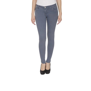 Nuevo Diseño de Jeans de Mezclilla Rectos y Transpirables para Mujer, Estilo Urbano, con Logotipo Personalizado - Product Image 2