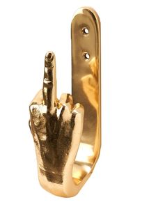 Brass <b>Wall</b> Hook Coat Hanger Towel Hat Robe Hanging <b>Clothes</b> Decorative Rack Polished Modern Luxury Single <b>Mount</b> Durable - Product Image 4