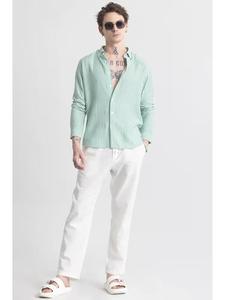 Men's Striped Poly Cotton <b>Shirt</b> Regular Fit Full Sleeve Casual Party Wear <b>Shirt</b> - Product Image 2