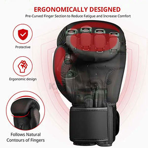 Gants de boxe professionnels, résistants, pour entraînement intensif, avec support pour les poignets, pour la salle de sport et les entraînements à domicile - Product Image 6