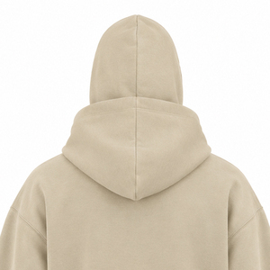 Chaqueta con capucha doble tipo balaclava para hombre, de poliéster y algodón, con cremallera completa, estilo casual, con diseño de capucha en capas, para hombre, al por mayor - Product Image 4