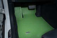 Tapis de sol de voiture en PVC KATA VINA ultra-résistants et durables, sur mesure, en nid d'abeille, avec bord thermocollé, OEM ODM