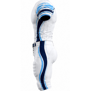 Maillot de football américain personnalisé robuste et respirant avec numéros et nom d'équipe en sergé pour tournois et clubs - Product Image 2