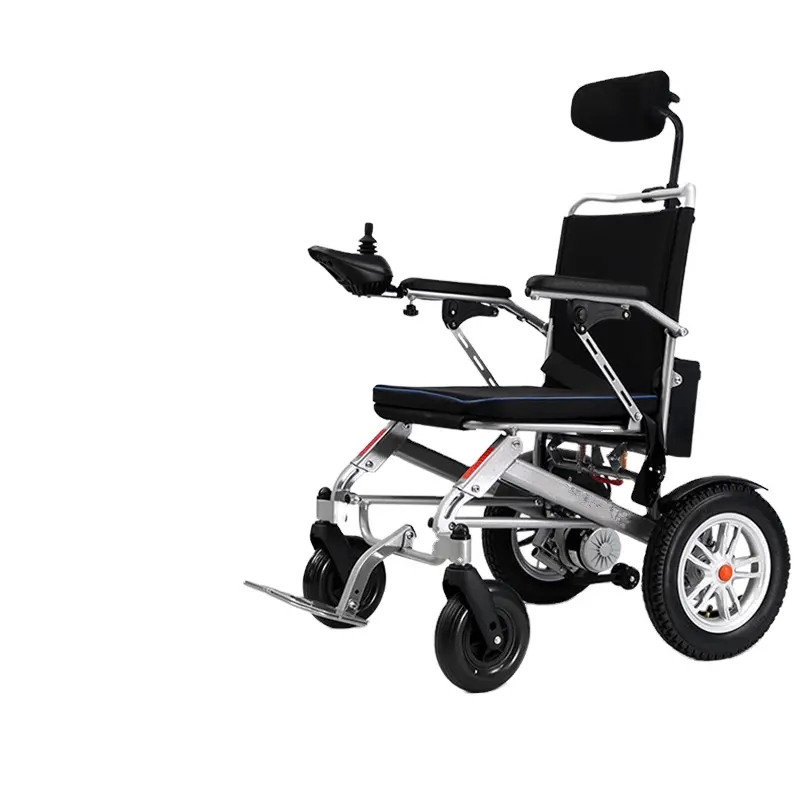التنقل كرسي متحرك المريض الثقيلة كرسي متحرك كهربائي الكهربائية طويلة استخدام مريحة عجلة الكراسي مع بالمواتير منخفضة موك