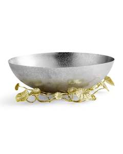 Bol à noix jetable en aluminium poli, résistant à la chaleur, de style minimaliste traditionnel indien, pour une présentation élégante de table festive - Product Image 6