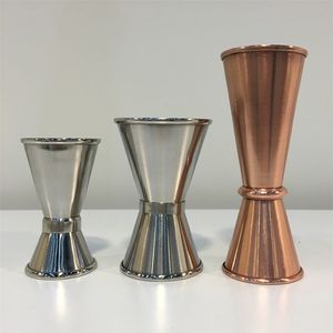 Stainless Steel Double Cocktail Jigger with Wooden Handle Japanese Style <b>Bar</b> Measuring <b>Tool</b> | Custom Logo | Wholesale - Product Image 3