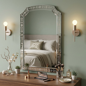 Royal Venetian Baroque Decorative <b>Mirror</b> | Premium Antique Glass Wall <b>Mirror</b> for Living Room, Bedroom & Elegant Interior Decor - Product Image 3