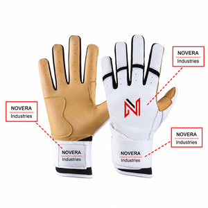 Leather <b>Baseball</b> Batting <b>Gloves</b> Sports <b>Gloves</b> for Men & Youth <b>Baseball</b> & Softball Batting <b>Gloves</b> - Product Image 2