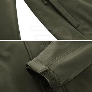 Men Softshell <b>Jacket</b> Outdoor Hiking <b>Running</b> Travel Windproof Waterproof <b>Lightweight</b> Sports Casual Streetwear Fashion - Product Image 3