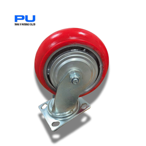 ล้อลูกล้อเลื่อนสำหรับใช้ในร้านอาหารแกนเหล็กใหม่6นิ้วทนทานพิเศษขนาด8นิ้ว - Product Image 2