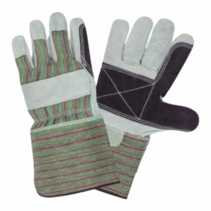 Guantes de Trabajo de Cuero con Costuras Reforzadas, Guantes Industriales Resistentes con Doble Capa en la Palma, Guantes de Seguridad - Product Image 5