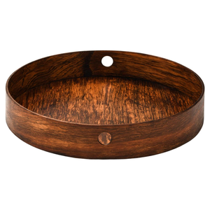 Bandeja de madera hecha a mano para servir, de la marca blossom craft india - Product Image 1