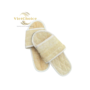 Vietchoice Loofah Hotel Slippers Flip Flops Outdoor Indoor Slides Breathable Lightweight Foot Massage Quick Dry Sleepwear Home - Product Image 1