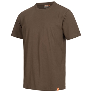 T-shirt en coton uni marron à manches courtes 7005 Motion Tex Light Premium, doux, léger, respirant, décontracté - Product Image 1