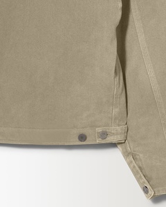 Hot Sale Custom Cotton Men's Heavy Embroidery Logo Zipper Winter Work <b>Canvas</b> <b>Jacket</b> Turn Down Collar Twill Cotton Work <b>Jacket</b> - Product Image 6