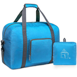 Bolsa de Viaje Deportiva Plegable Personalizada al por Mayor con Logotipo de Moda, Impermeable, para Hombre y Mujer, con Cierre de Cremallera de Poliéster - Product Image 4
