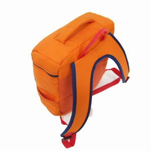 Modern Color Block <b>Student</b> Daypack Durable High Density Fabric Padded Internal Compartment for School and Travel <b>backpack</b> - Product Image 5