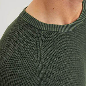 Pull en cachemire à manches longues pour homme, couleur unie, personnalisé, tricoté, avec logo sur le devant, hiver, anti-rides, séchage rapide - Product Image 6