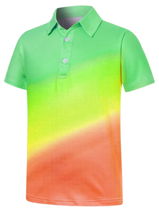 เสื้อโปโลพิมพ์ลายดิจิทัล สไตล์ลำลอง ทรงปกติ ผ้าถัก สไตล์คลาสสิก ขายดีที่สุด แขนสั้น ดีไซน์สวมใส่สบาย - Product Image 1