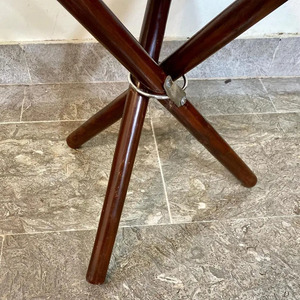 Taburete de caza plegable de cuero premium, proveedor al por mayor, OEM, marca personalizada, muebles de calidad de exportación a bajo precio - Product Image 5