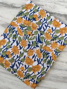 Tissu en coton imprimé à la main de Jaipur, tissu indien fait main, vente en gros de tissu en coton, directement de l'usine - Product Image 2