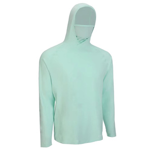 Sudadera con Capucha de Pesca de Manga Larga para Hombre con Protección Solar, Secado Rápido, Ligera, para Pesca, Navegación y Camping - Product Image 5