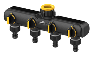 ข้อต่อสายยาง 4 ทาง ติดตั้งง่าย ทนทาน ทำจาก ABS สำหรับระบบชลประทานในสวน - Product Image 5