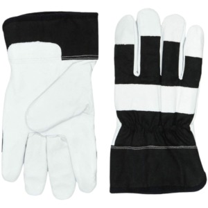 Guantes de Trabajo Industriales de Cuero Reforzado Canadiense, Protección para Manos y Brazos, Resistentes al Calor - Product Image 4